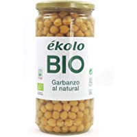 Los mejores  - Ekolo Garbanzos Al Natural Bio- 6 Tarros- 700g 4200g